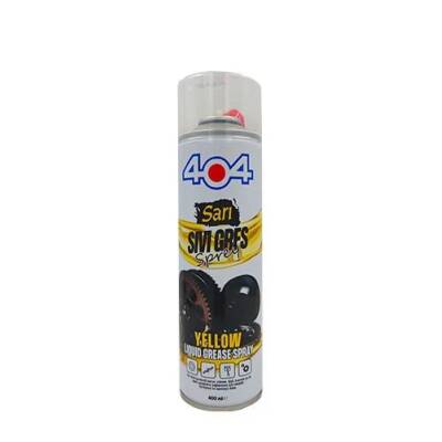 404 Sarı Sıvı Gres Sprey 400 ml - 404