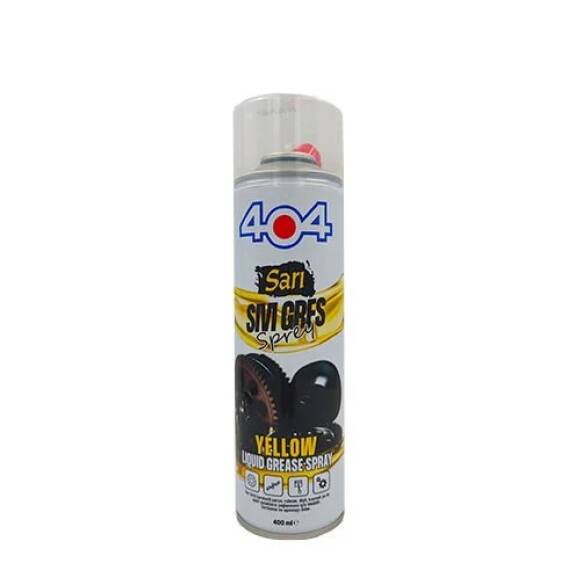 404 Sarı Sıvı Gres Sprey 400 ml - 1
