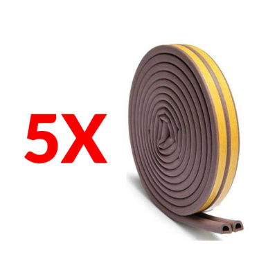 5'liOnton Kapı Pencere Bandı Kahverengi 2.8m x 2 - Onton