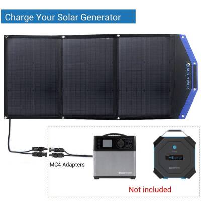 Acopower AP3XSP 3x30Watt Çanta Tipi Katlanabilir Güneş Enerji Paneli - 4