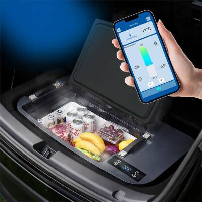 Acopower T35 12/24Volt 33Litre Tesla Model Y ile Uyumlu Kompresörlü Outdoor Oto Buzdolabı - Acopower (1)