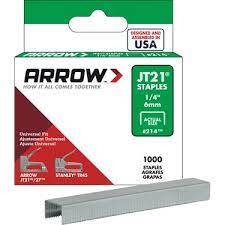 Arrow - Arrow AR214 6mm 1000 Adet Profesyonel Zımba Teli