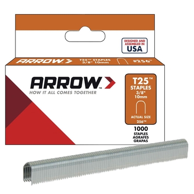 Arrow AR256 10mm 1000 Adet Profesyonel U Tipi Zımba Teli - Arrow