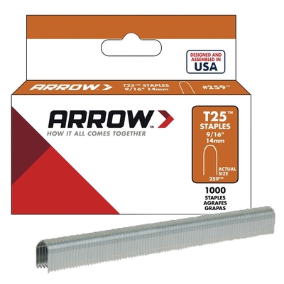 Arrow - Arrow AR259 14mm 1000 Adet Profesyonel U Tipi Zımba Teli