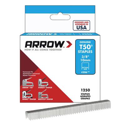 Arrow - Arrow AR506 10mm 1250 Adet Profesyonel Zımba Teli