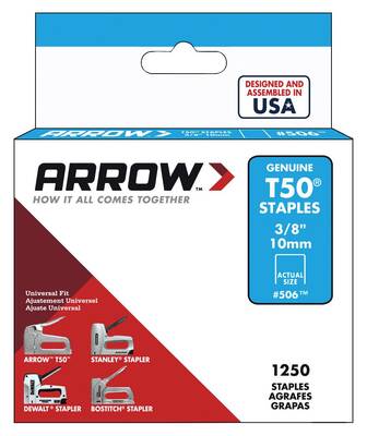 Arrow - Arrow AR506 10mm 1250 Adet Profesyonel Zımba Teli (1)