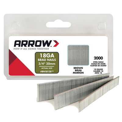 Arrow BN1812 20mm 2000 Adet Profesyonel Kesik Başlı Çivi - 1