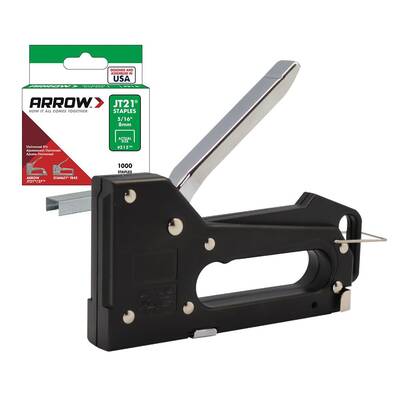 Arrow - Arrow ES21 Easy Shot 6-8mm Mekanik Zımba Tabancası + 1000 Adet Zımba