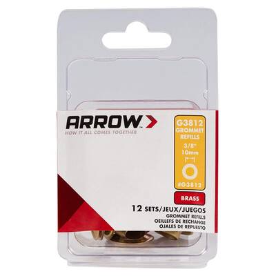 Arrow G3812 10mm Pirinç Kuşgözü Perçin - Thumbnail