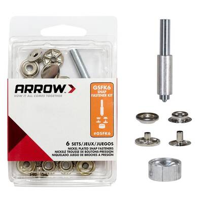 Arrow - Arrow GSFK6 6’lı Çıtçıt Düğme Seti