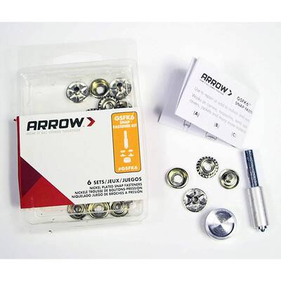 Arrow GSFK6 6’lı Çıtçıt Düğme Seti - Thumbnail
