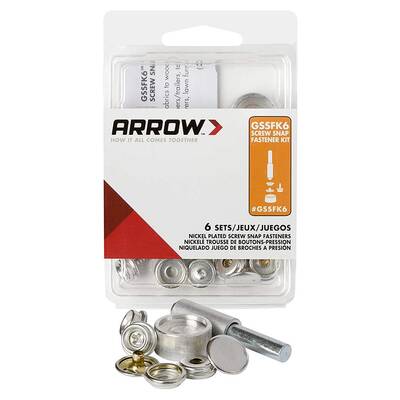 Arrow - Arrow GSSFK6 6’lı Vidalı Çıtçıt Düğme Seti (1)