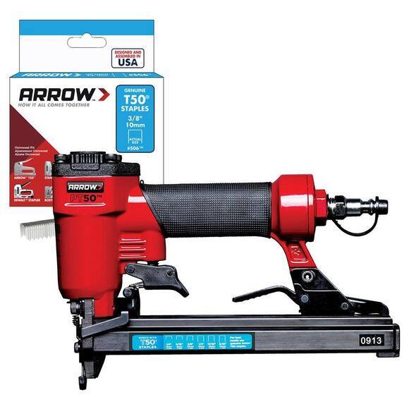Arrow PT50 6 14mm Profesyonel Havalı Zımba Çakma Tabancası 1250 Adet Zımba