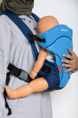 Baby2go - Baby2go 3 in 1 Kanguru - Mavi