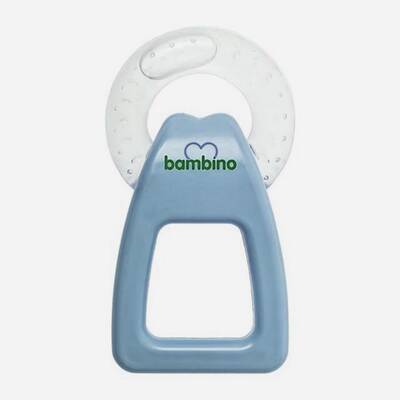 Bambino - Bambino Tutma Saplı Sulu Diş Halkası - Mavi