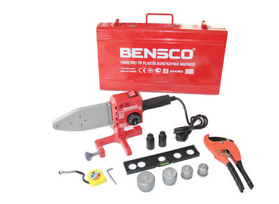 Bensco - Bensco BSKM05 1550Watt Pro Tip Plastik Boru Kaynak Makinesi