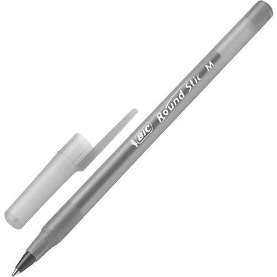 Bic Round - Bic Round Stic Tükenmez Kalem 1 mm Siyah 60'lı Paket (1)