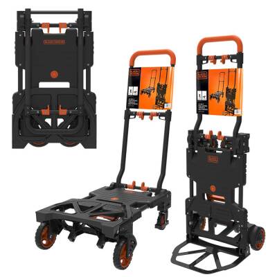 BLACK+DECKER BH206 55/120Kg Çok Fonksiyonlu Katlanır El Arabası - Black+Decker