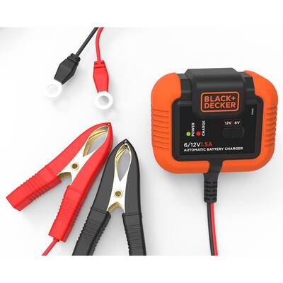 BLACK+DECKER BXA21 6V/12V 72A Akıllı Akü Şarj ve Akü Bakım Cihazı - Thumbnail