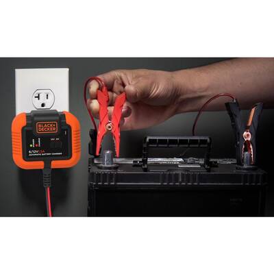 BLACK+DECKER BXA21 6V/12V 72A Akıllı Akü Şarj ve Akü Bakım Cihazı - Thumbnail