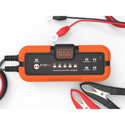 BLACK+DECKER BXA22 6V/12V 120A Akıllı Akü Şarj ve Akü Bakım Cihazı - Black And Decker