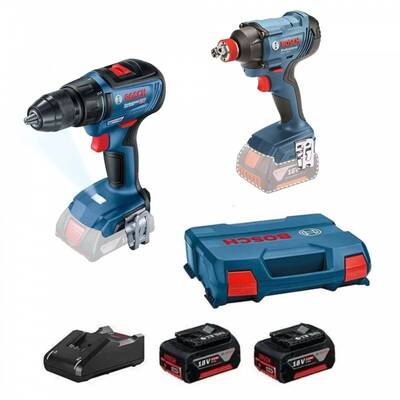 Bosch GDX 180-LI + GSR 18V-50 Akülü Set - Bosch