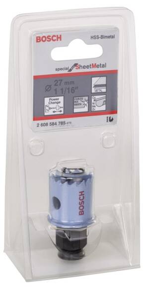 Bosch Special Serisi Metal Ve Inox Malzemeler için Delik Açma Testeresi 27 mm - 2