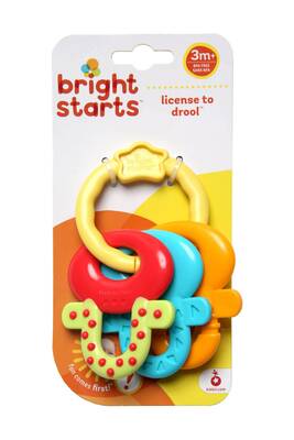 BRIGHT STARTS - Bright Starts License To Drool Anahtarlık Dişlik (1)
