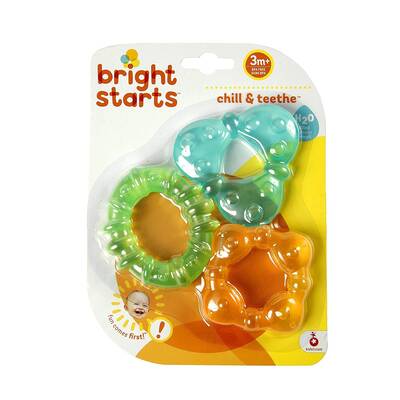 Bright Starts Üçlü Yüzük Sulu Dişlik - Bright Starts