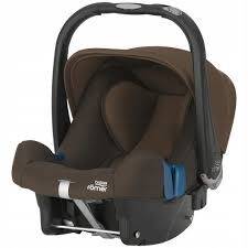 Britax-Römer Baby Safe Plus SHR II 0-13 kg Ana Kucağı Oto Koltuğu / Wood Brown - Britax-Römer