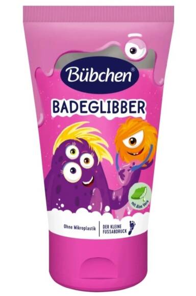 Bübchen Badeglibber Banyo Eğlence Köpüğü Pembe 130 ml - 1
