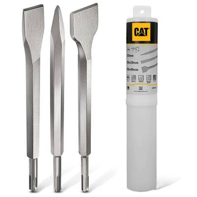 CAT DA03903 SDS Plus 3 Parça Profesyonel Murç/Keski Kırıcı Uç Seti - CAT