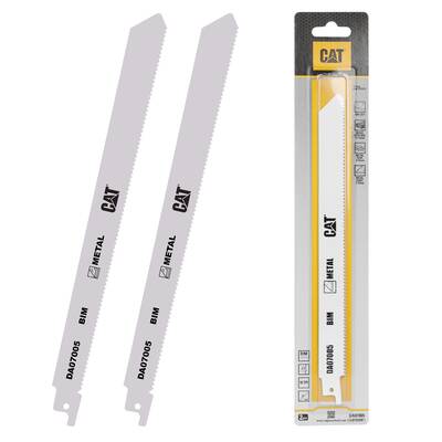 CAT - CAT DA07005 228mm 2 Parça Profesyonel Metal/Çivili Ahşap Kesme Tilki Kuyruğu Testere Ucu