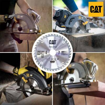 CAT DA08002 184x30mm Ahşap Kesme Elmas, Daire Testere Bıçağı 40 Diş - 3