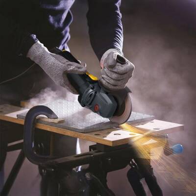 CAT DA09051 115mm Profesyonel Çelik, İnox, Demir Elmas Metal Kesme Diski (Soketli, Aralıklı Kenar) - 4