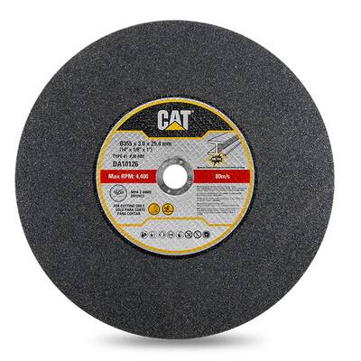 CAT DA10126 350mm Universal Metal Profil Kesme Taşı - CAT