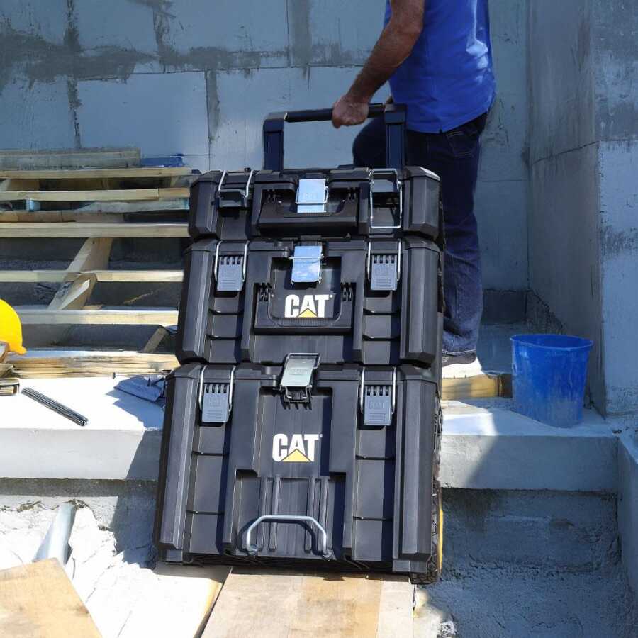 CAT DA41003 HYPER STACK 43 Litre Ağır Hizmet Tipi Kilitli Takım