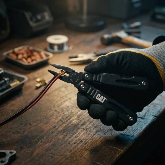 CAT DA980021 13 IN 1 Çok Fonksiyonlu Siyah Oksit Kaplamalı Profesyonel Pense Seti - 2