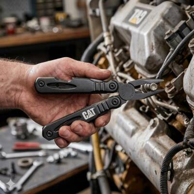 CAT DA980021 13 IN 1 Çok Fonksiyonlu Siyah Oksit Kaplamalı Profesyonel Pense Seti - 3