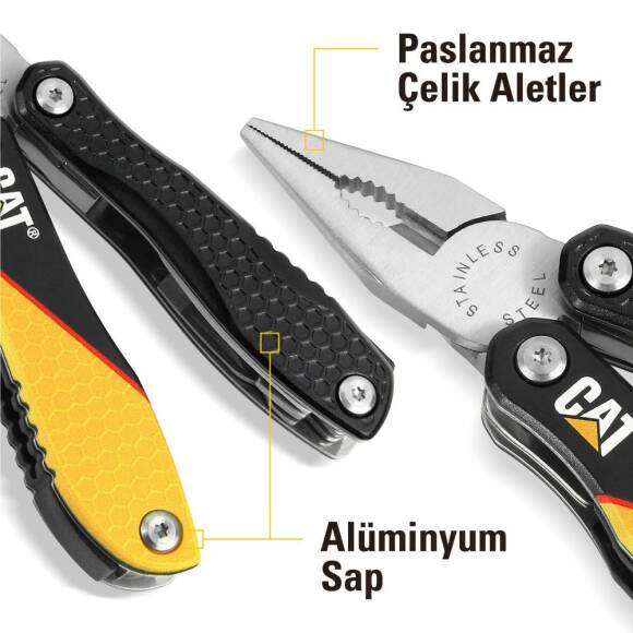 CAT DA980057 12 IN 1 Çok Fonksiyonlu Profesyonel Pense Seti - 6