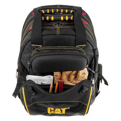 CAT DA980197 18'' 2 Bölmeli Ağır Hizmet Bez Alet Sırt Takım Çantası - 10