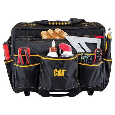 CAT DA980198 18'' Tekerlekli Ağır Hizmet Bez Alet Takım Çantası - 4