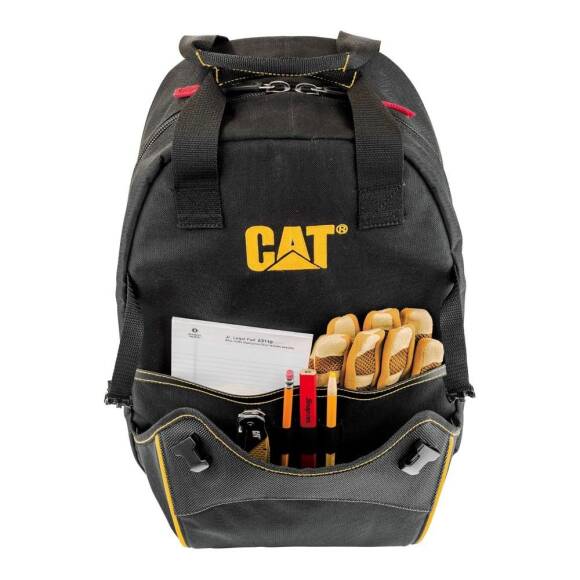 CAT DA980203 17'' Tek Bölmeli Ağır Hizmet Bez Alet Sırt Takım Çantası - 10