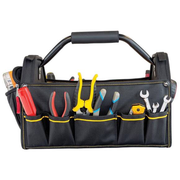 CAT DA980208 17'' Açık Ağızlı Ağır Hizmet Bez Alet Takım Çantası - 8