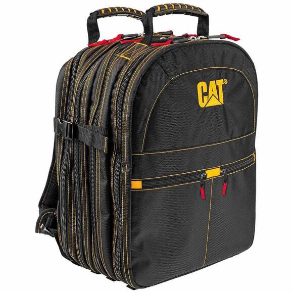 CAT DA980209 17'' 5 Bölmeli Ağır Hizmet Bez Alet Sırt Takım Çantası - 1