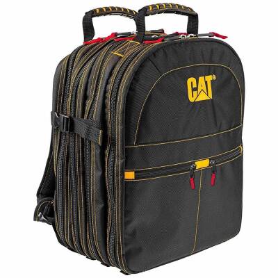 CAT DA980209 17'' 5 Bölmeli Ağır Hizmet Bez Alet Sırt Takım Çantası - CAT