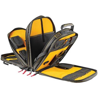 CAT DA980209 17'' 5 Bölmeli Ağır Hizmet Bez Alet Sırt Takım Çantası - CAT (1)