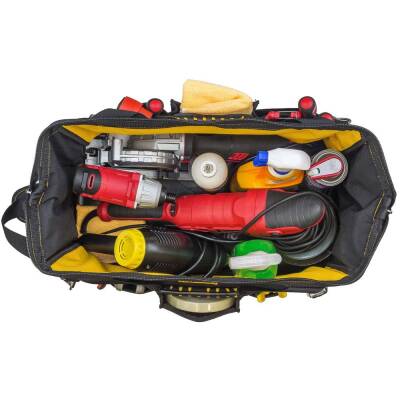 CAT DA980238 20'' Geniş Ağızlı Ağır Hizmet Bez Alet Takım Çantası - 7