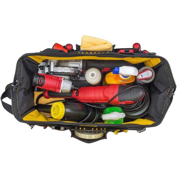 CAT DA980238 20'' Geniş Ağızlı Ağır Hizmet Bez Alet Takım Çantası - 7