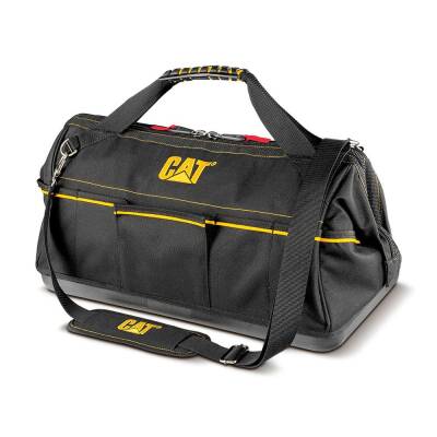 CAT DA980238 20'' Geniş Ağızlı Ağır Hizmet Bez Alet Takım Çantası - Cat